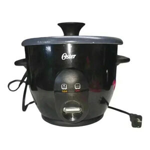 Oster *READ* Multi-use Rice Cooker Mdl #: CKSTRC6S-DM Black 3 Cups 2 Settings